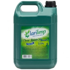 Cloro líquido classic – 2,5% - 5 litros - Larilimp